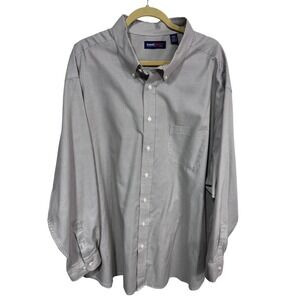 Roundtree & Yorke 4XT Tan Button Down Men's‎ TravelSmart Long Sleeve Shirt